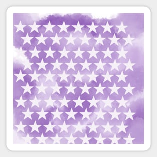 Purple star Sticker